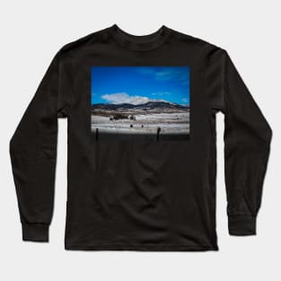 Fairplay Colorado Mountains Landscape Photography V1 Long Sleeve T-Shirt